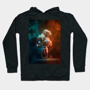 Beautiful flowers in a vase Hoodie